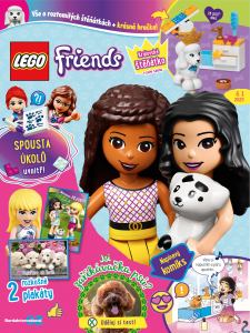 titulní strana časopisu LEGO® Friends 2023//1