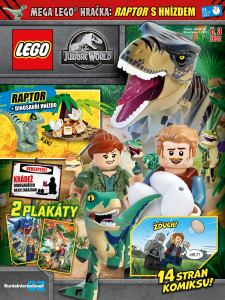 obálka časopisu LEGO® Jurassic World™ 3/2022