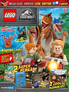 obálka časopisu LEGO® Jurassic World™ 3/2023