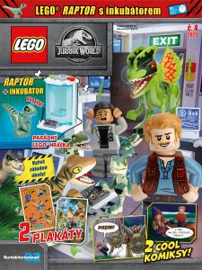obálka časopisu LEGO® Jurassic World™ 4/2023