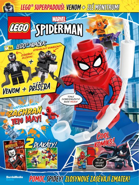 obálka časopisu LEGO&reg; MARVEL 1/2025
