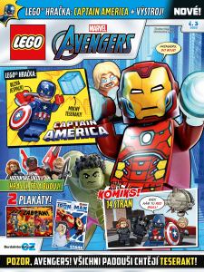 obálka časopisu LEGO® MARVEL AVENGERS 3/2022