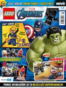 titulní strana časopisu LEGO® MARVEL AVENGERS 2022//5