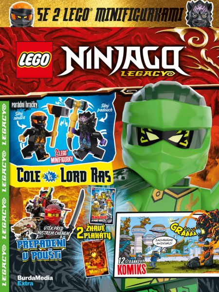 obálka časopisu LEGO&reg; NINJAGO&reg; Legacy 6/2024