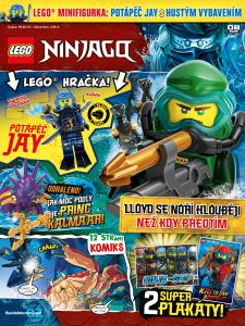 obálka časopisu LEGO® NINJAGO® 8/2021