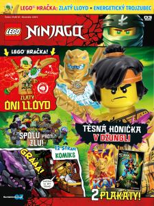 obálka časopisu LEGO® NINJAGO® 3/2023
