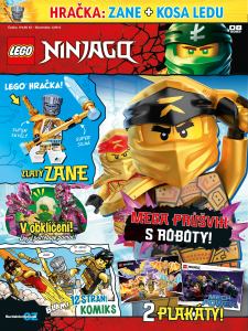 obálka časopisu LEGO® NINJAGO® 8/2023
