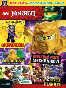 obálka časopisu LEGO® NINJAGO® 9/2023