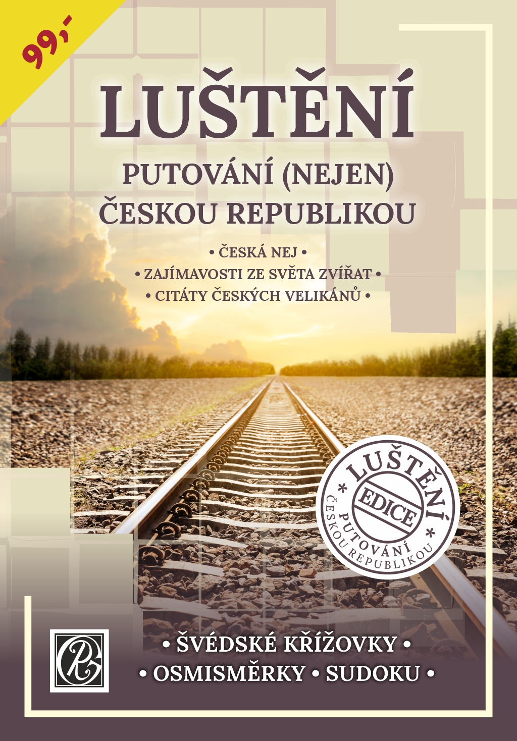 obálka časopisu Luštění (Epigshop) LUŠTĚNÍ PUTOVÁNÍ NEJEN ČESKOU REPUBLIKOU 2/23