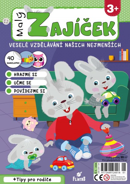 titulní strana časopisu Malý zajíček 2026//1