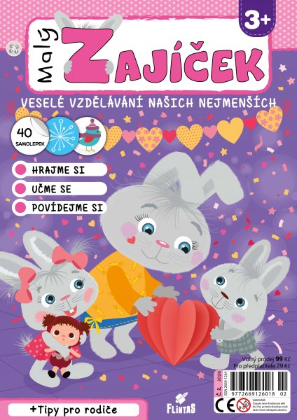 obálka časopisu Malý zajíček 2/2026