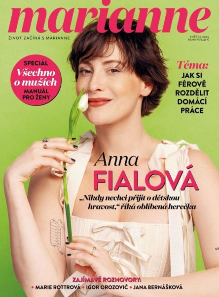 obálka časopisu Marianne 5/2025