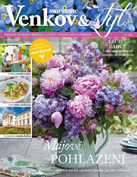obálka časopisu Marianne Venkov & styl 5/2025