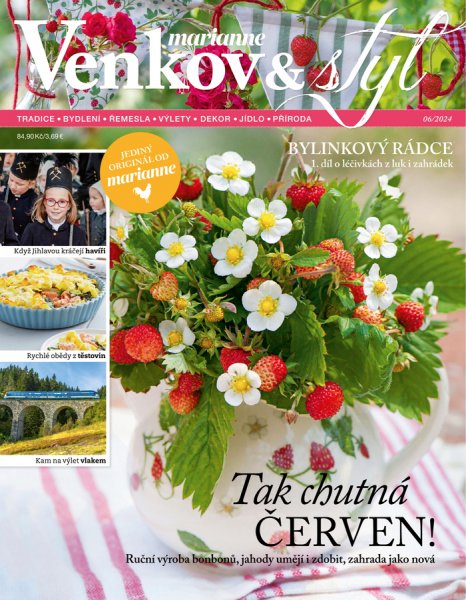 obálka časopisu Marianne Venkov & styl 6/2024