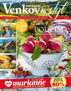 obálka časopisu Marianne Venkov & styl 9/2025