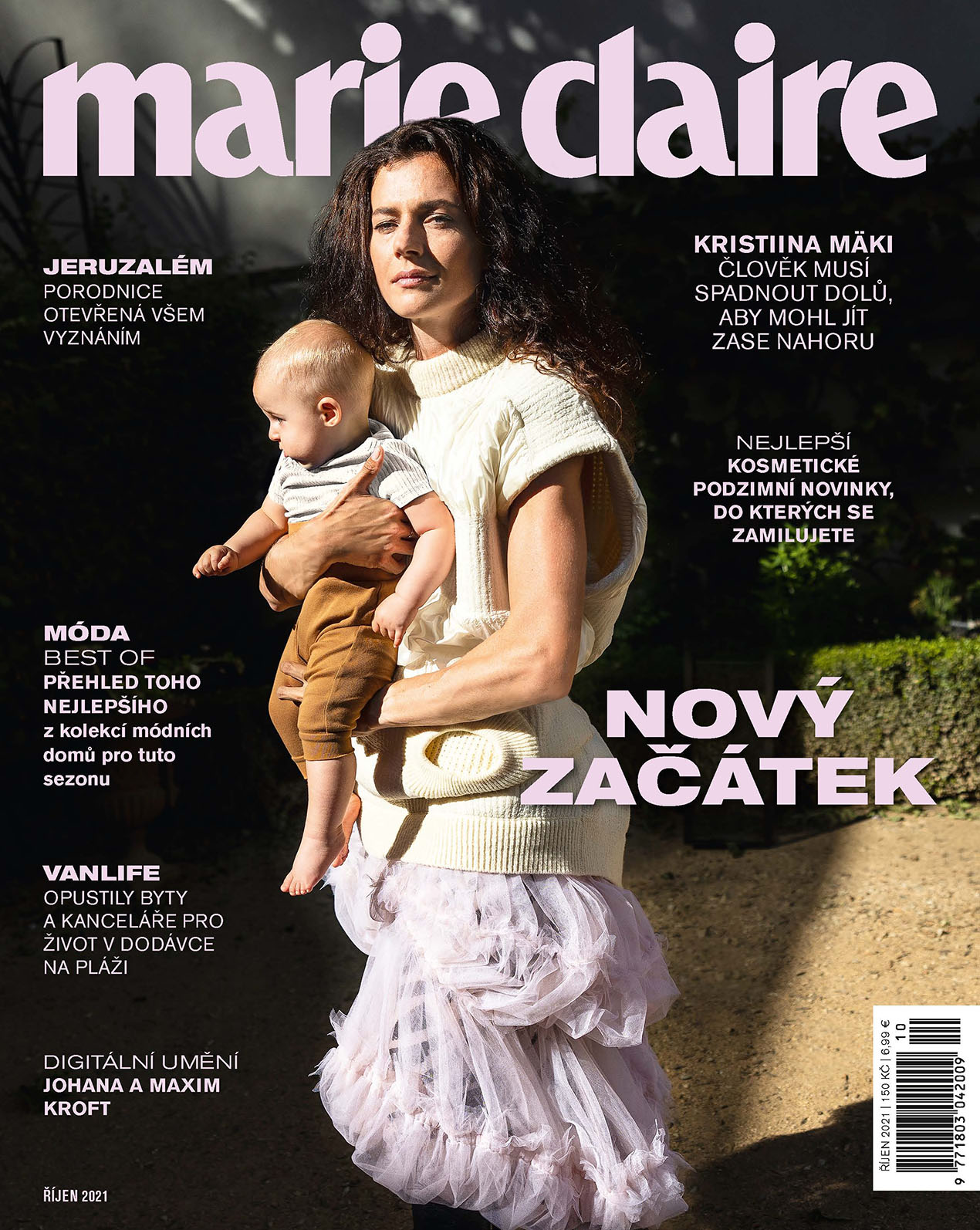 obálka časopisu Marie Claire 10/2021