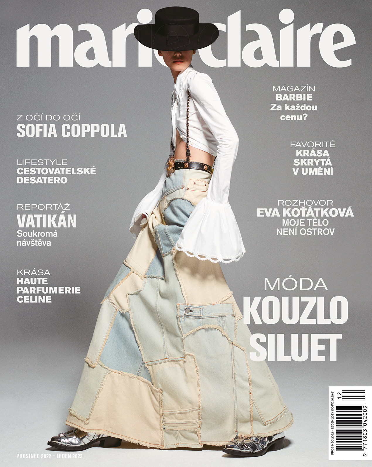 obálka časopisu Marie Claire 12/22-1/23