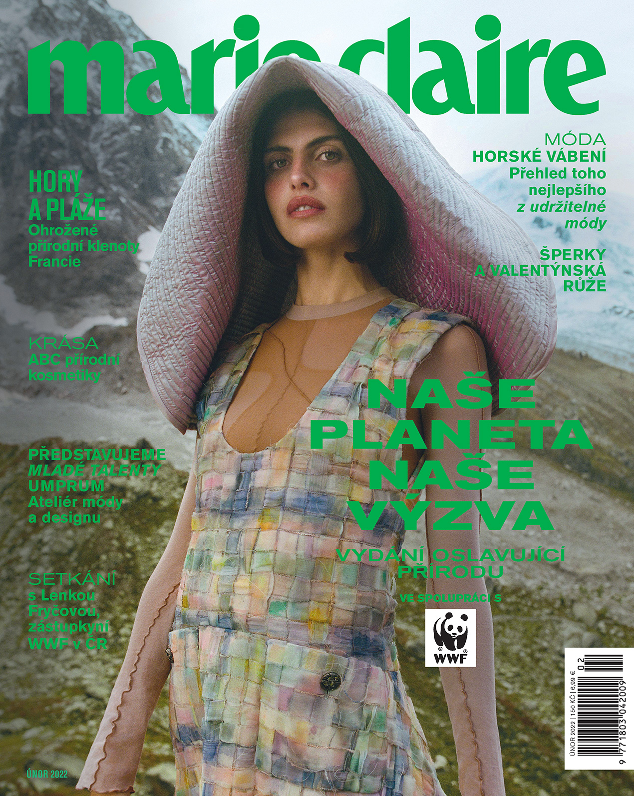 titulní strana časopisu Marie Claire 2022//2