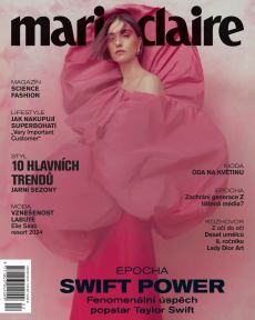 titulní strana časopisu Marie Claire 2024//2