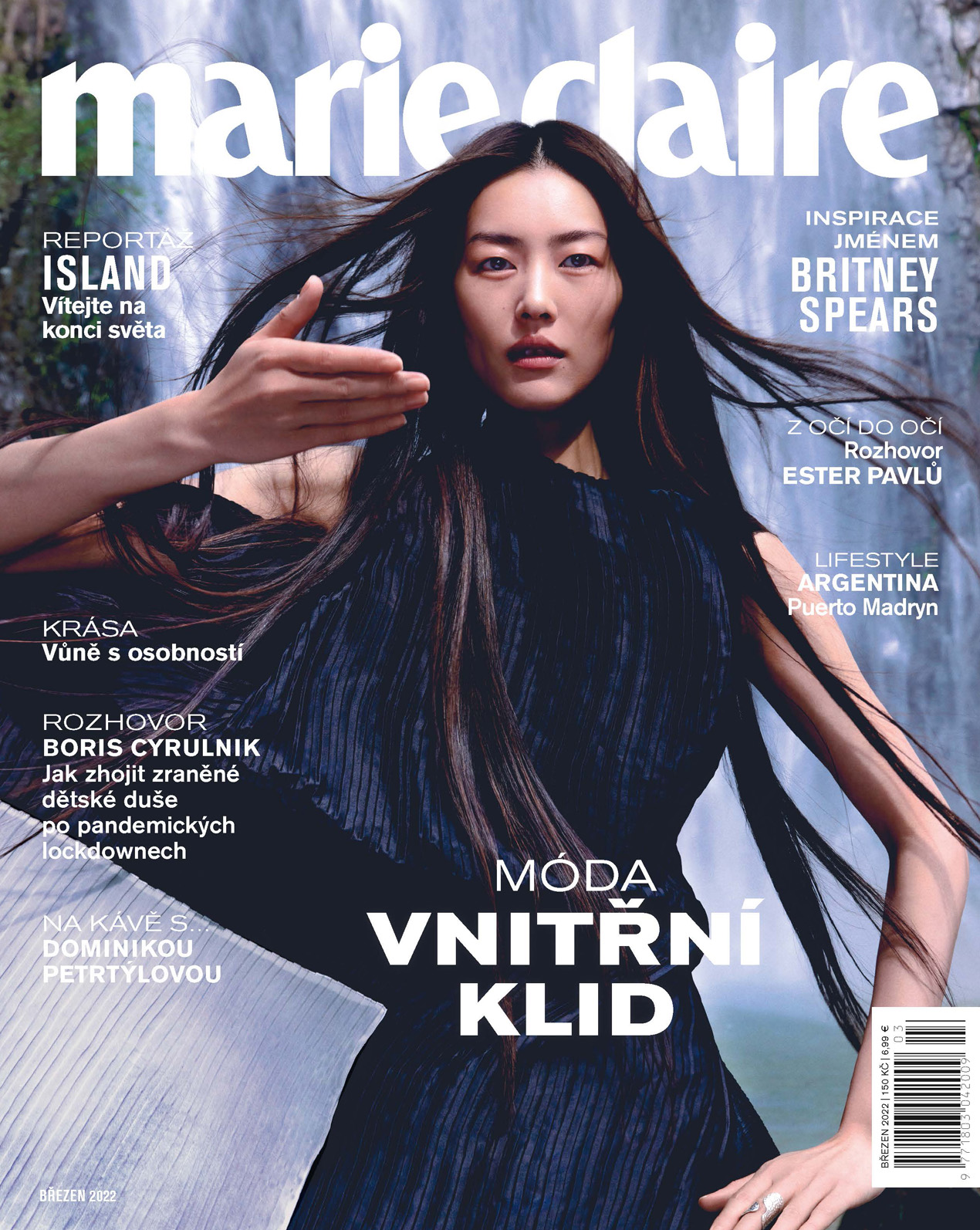 titulní strana časopisu Marie Claire 2022//3