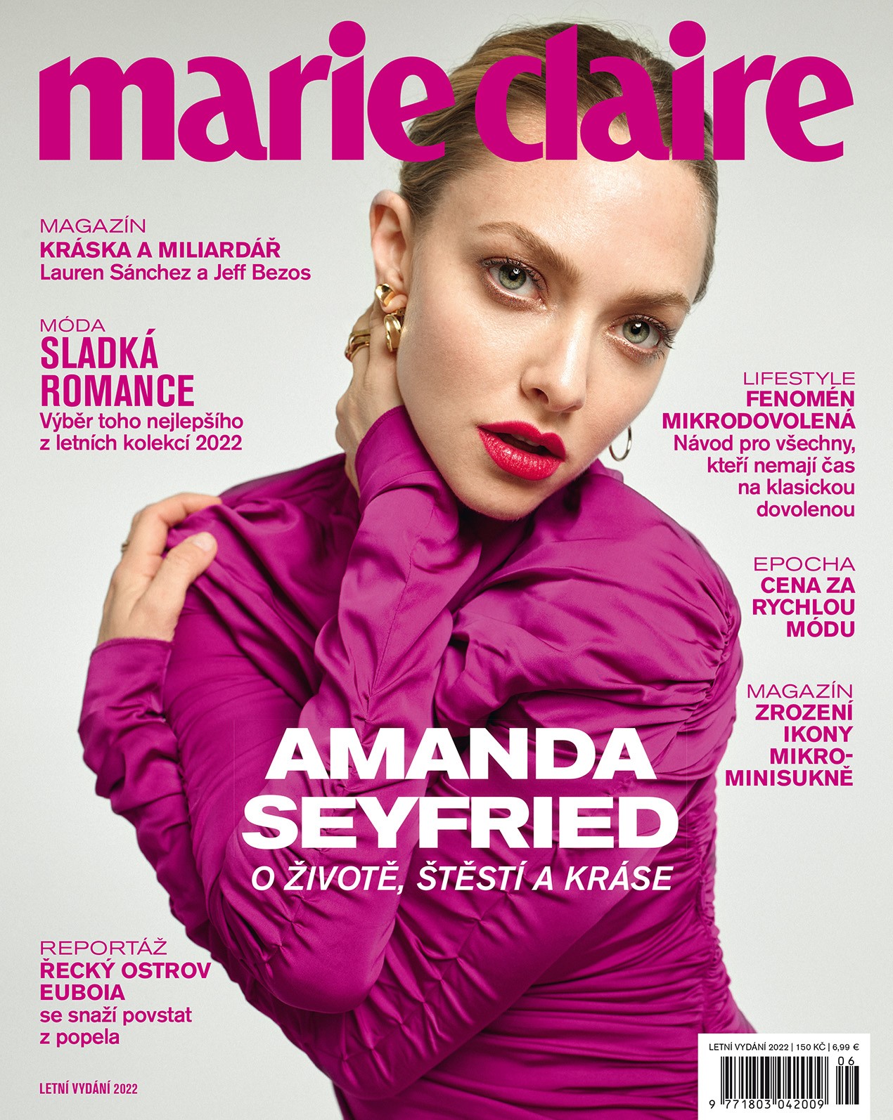 obálka časopisu Marie Claire Velké letní vydání 6/2022