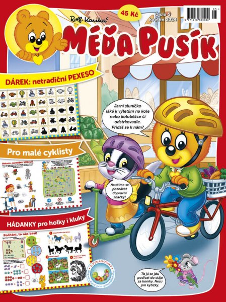 obálka časopisu Méďa Pusík 5/2024