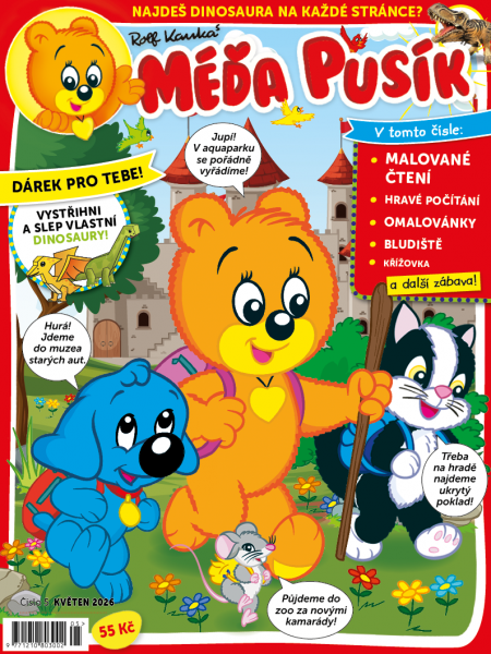 obálka časopisu Méďa Pusík 5/2026
