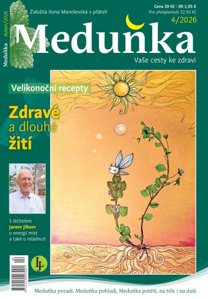 obálka časopisu Meduňka 4/2026