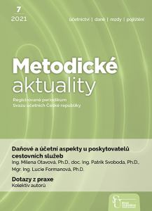 obálka časopisu Metodické aktuality Metodické aktuality 7/2021