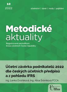titulní strana časopisu Metodické aktuality 2022//10