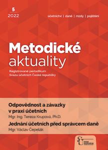 obálka časopisu Metodické aktuality Metodické aktuality 5/2022