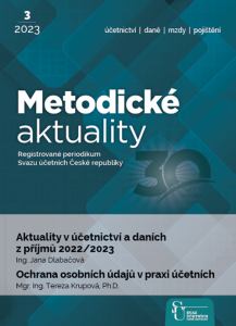 obálka časopisu Metodické aktuality Metodické aktuality 3/2023