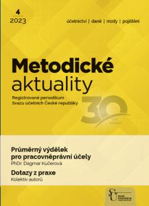 obálka časopisu Metodické aktuality Metodické aktuality 4/2023