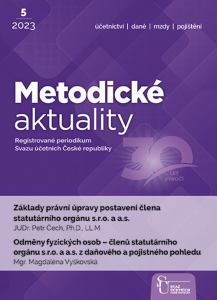 titulní strana časopisu Metodické aktuality 2023//5