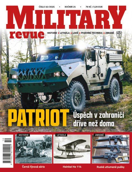 obálka časopisu Military revue 10/2025