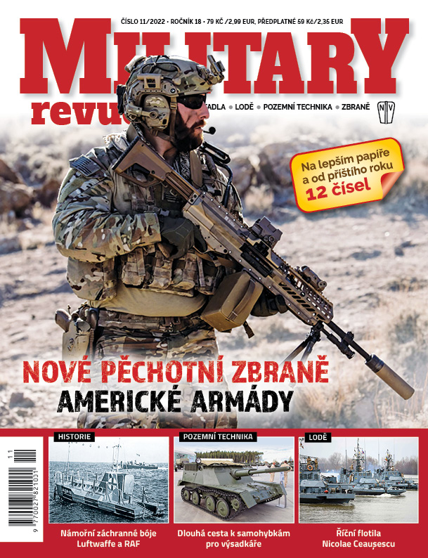 obálka časopisu Military revue 11/2022
