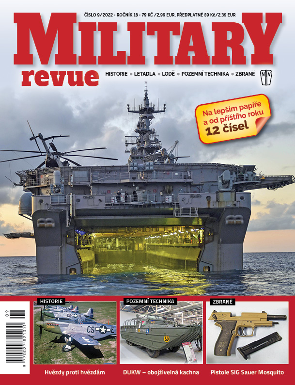 obálka časopisu Military revue 9/2022