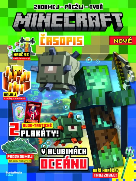 obálka časopisu Minecraft 3/2026