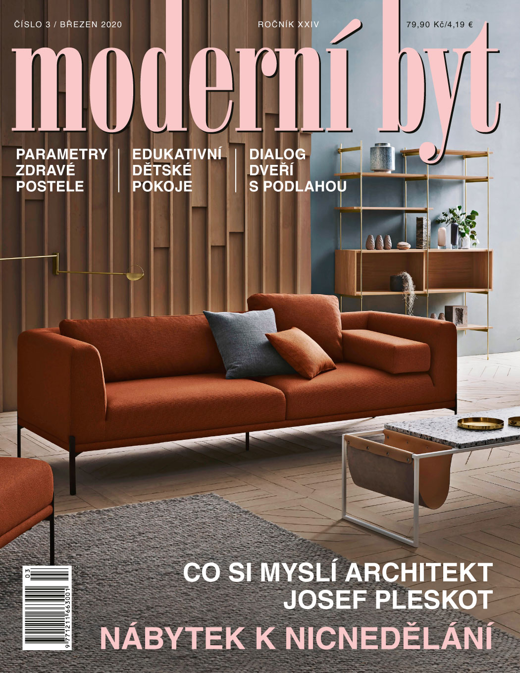 obálka časopisu Moderní byt 3/2020