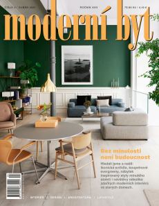 obálka časopisu Moderní byt 4/2021