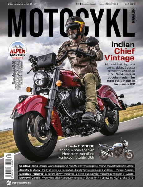obálka časopisu Motocykl 9/2026