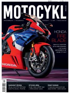 obálka časopisu Motocykl 3/2020