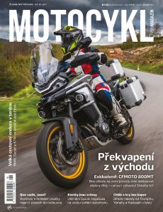 titulní strana časopisu Motocykl 2021//4
