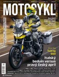 titulní strana časopisu Motocykl 2022//4