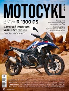 titulní strana časopisu Motocykl 2023//11