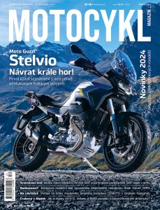 titulní strana časopisu Motocykl 2023//12