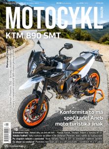 titulní strana časopisu Motocykl 2023//5