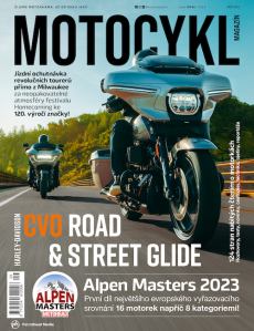 obálka časopisu Motocykl 9/2023