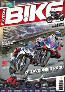 obálka časopisu MotorBike 10/2021