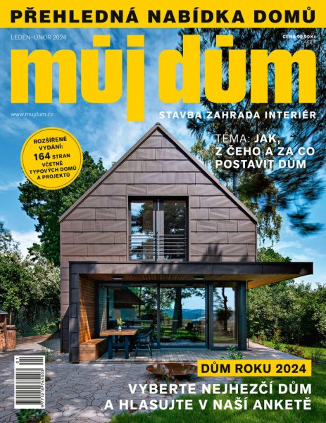 obálka časopisu Můj dům 1-2/2024